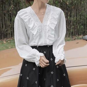 White Long Sleeve Top